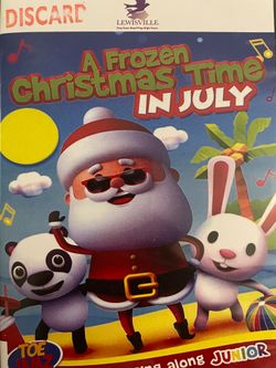 A FROZEN CHRISTMAS TIME In JULY (DVD-2021)