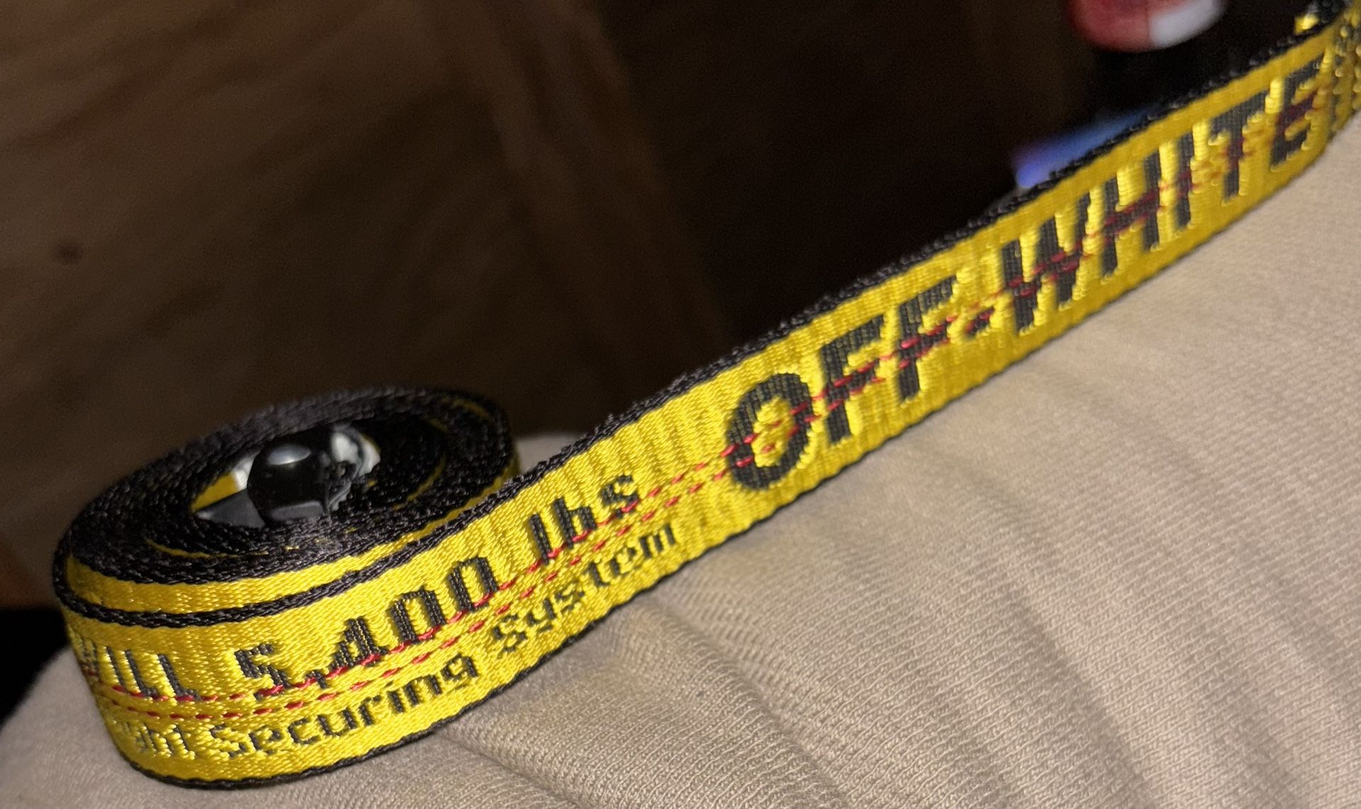 OFF-WHITE INDUSTRIAL BELT
