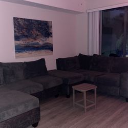 Gray Sectional Couch For Sale (Price negotiable)