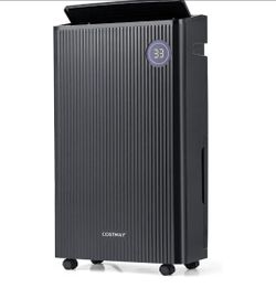 4,500 Sq. Ft Dehumidifier for Basement
3-Color Humidity Indicator, Dry Clothes Mode, 12" Drain Hose & Wheels, 57 Pints Dehumidifier for Large Room (Bl