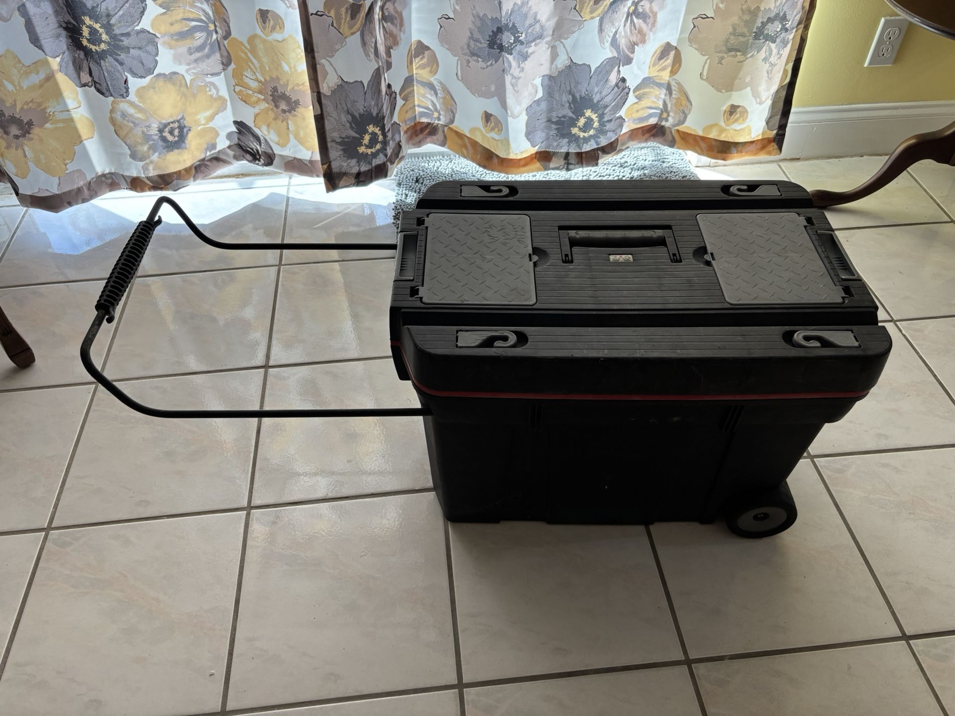 Toolbox With Wheels $60