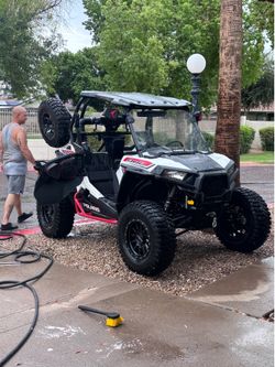 2019 Polaris RZR S900 & 2025 Karavan trailer