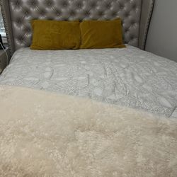 Queen Bed And Dresser With Mirror 
