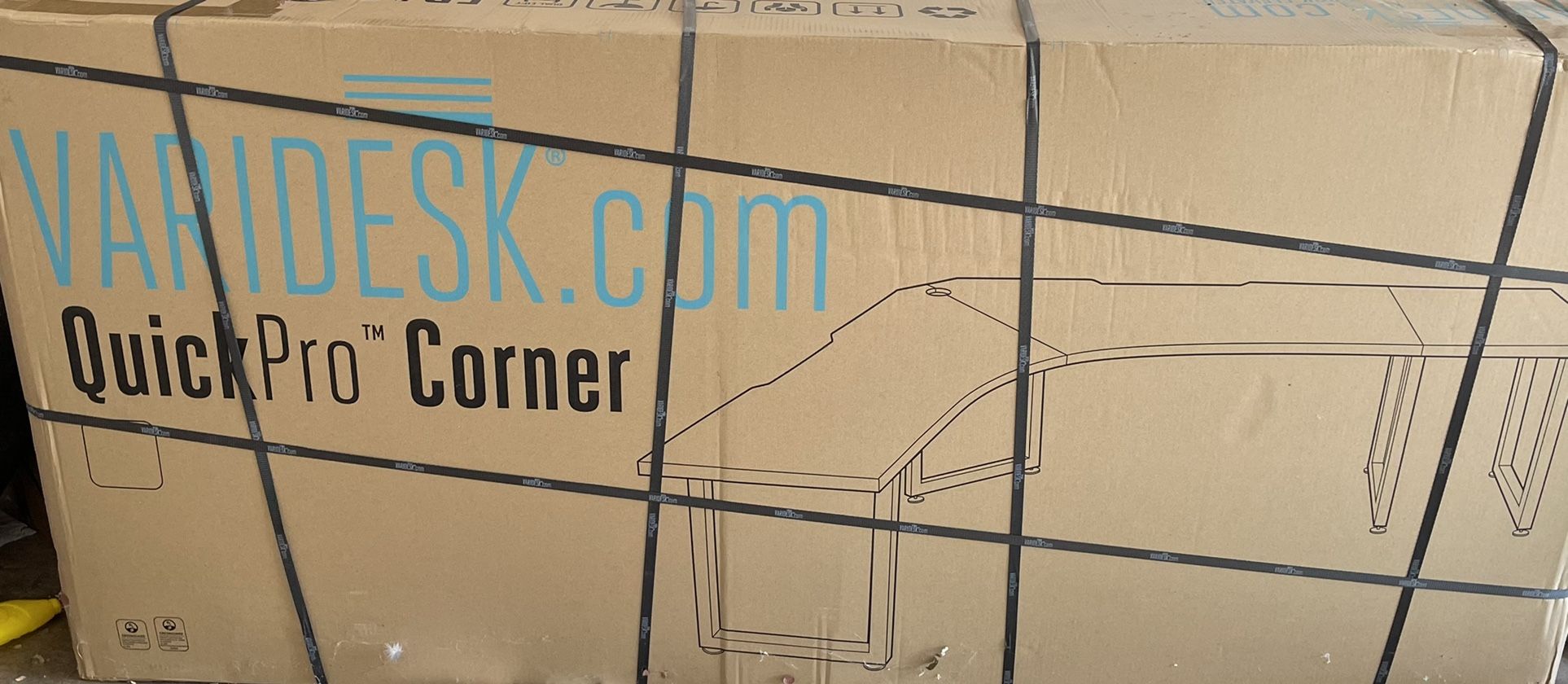 Varidesk Quick Pro Corner NIB