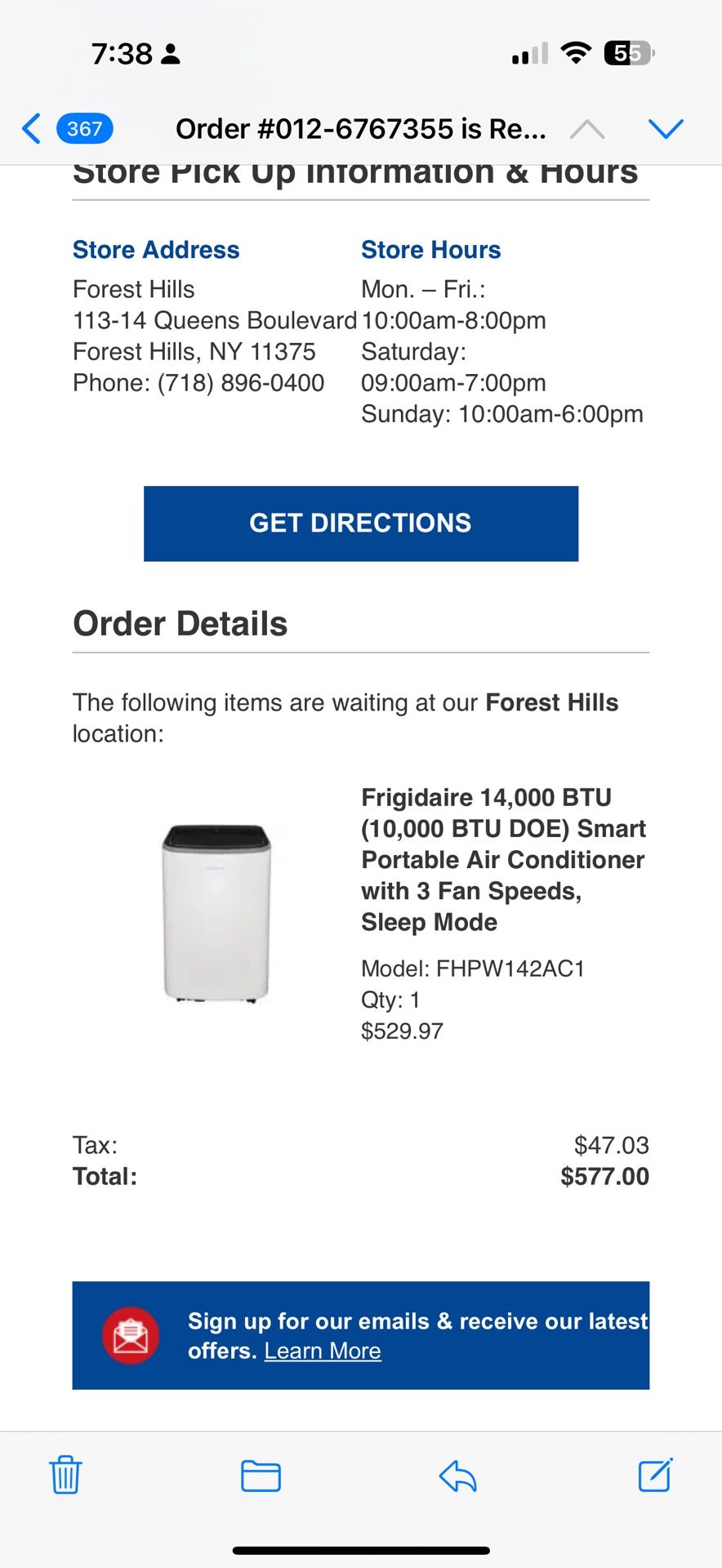 Portable AC LIKE NEW!