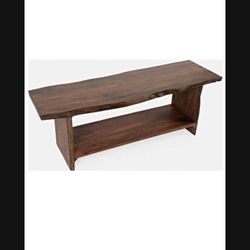 **BRAND NEW** LIVE EDGE BENCH / COFFEE TABLE