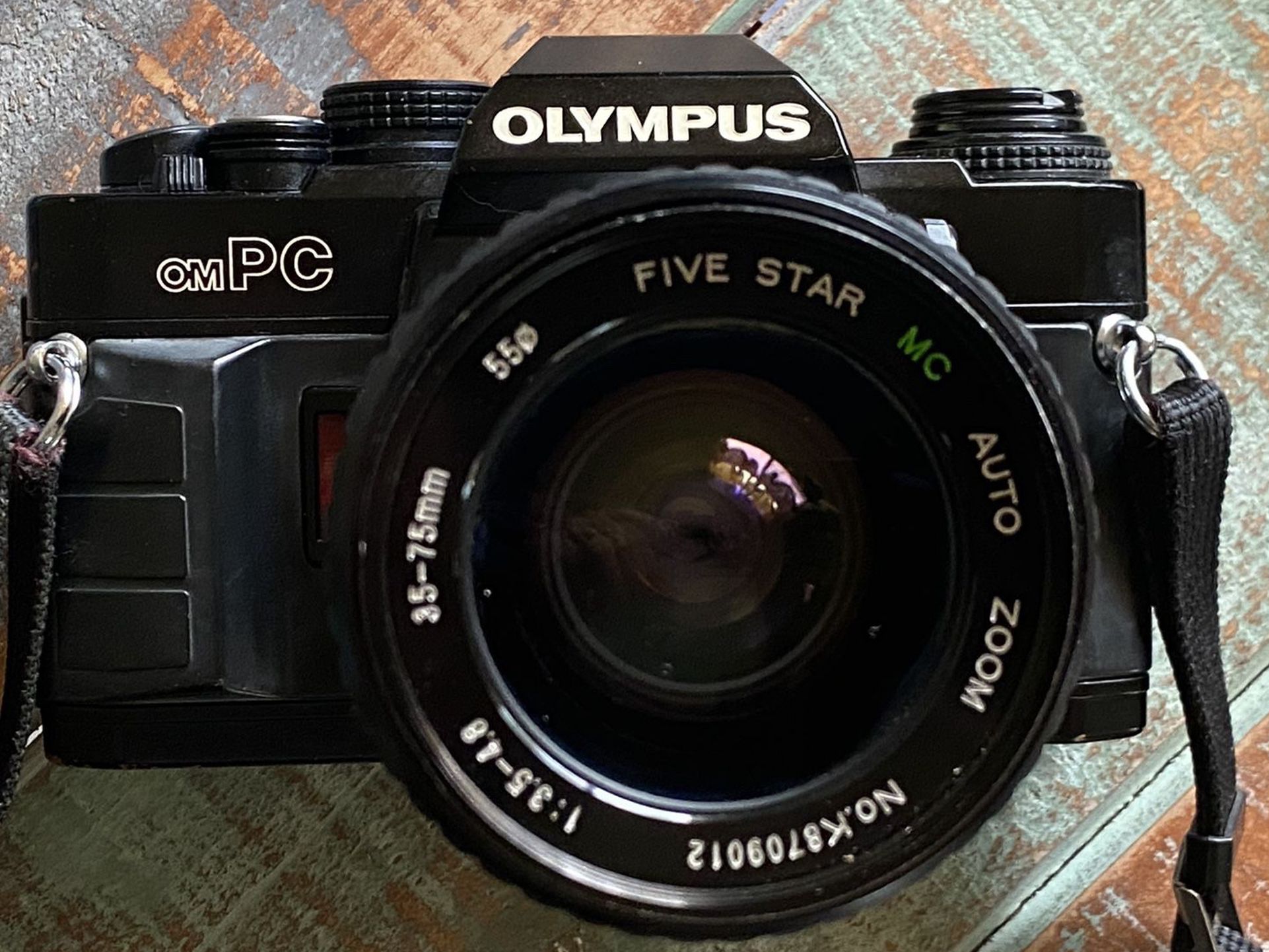 Olympus OM PC 35mm Film Camera