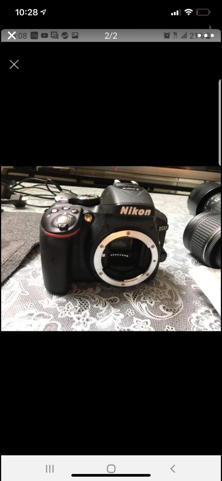 Nikon Dslr Camera with Kit