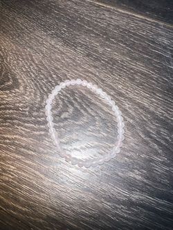 Rose Quartz Crystal Bracelet