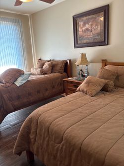 Queen beds