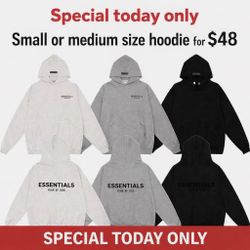 Essentials hoodies