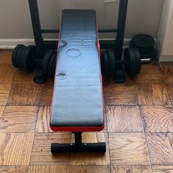 Weight Bench With Weight 