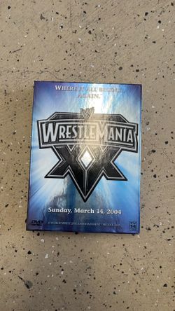 Wrestle Mania XX2004  DVD