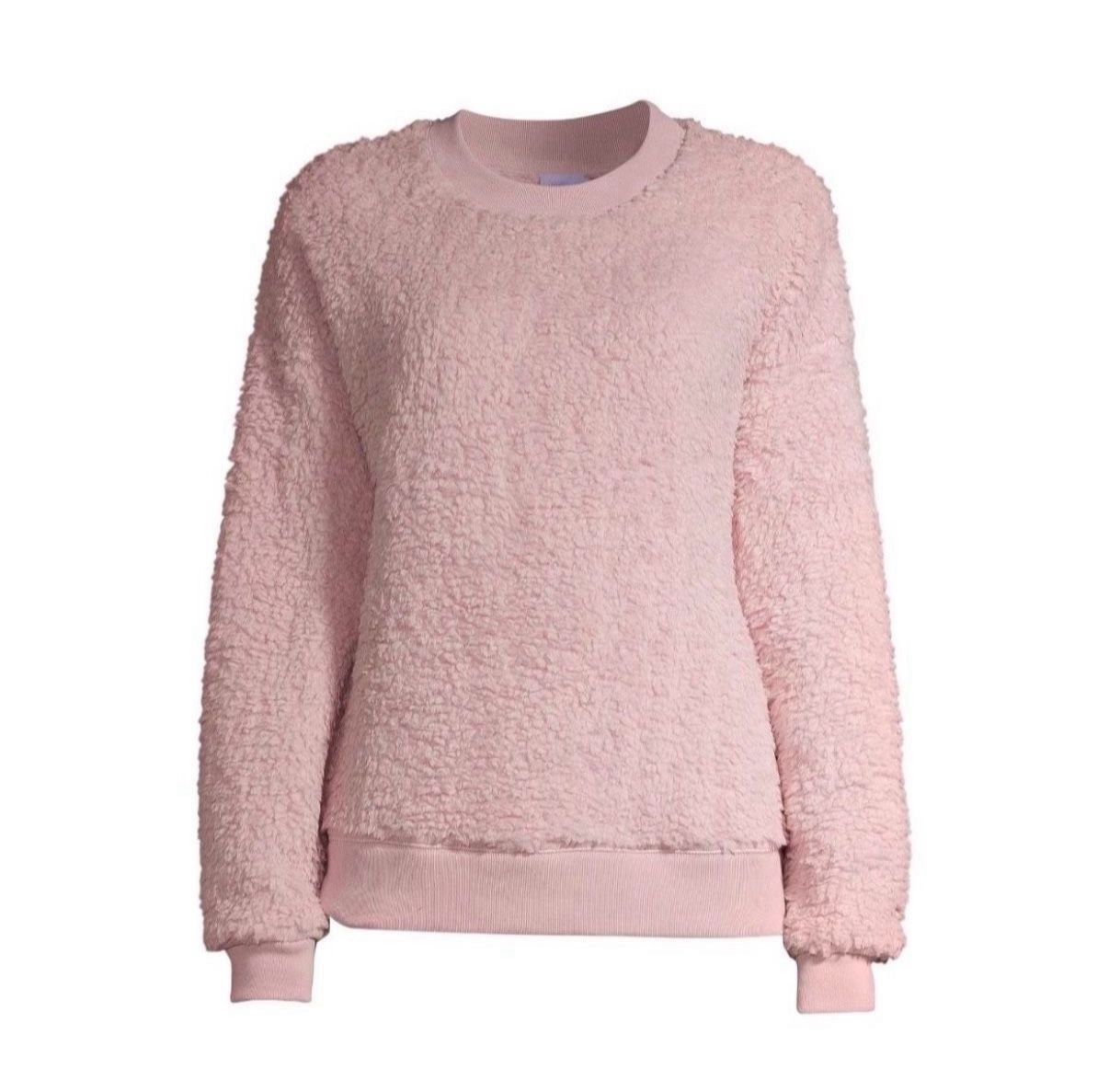 Soft Sherpa Pullover Sweatshirt