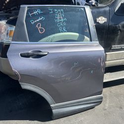  Honda CRV 2017 Rear Passenger Door Gray