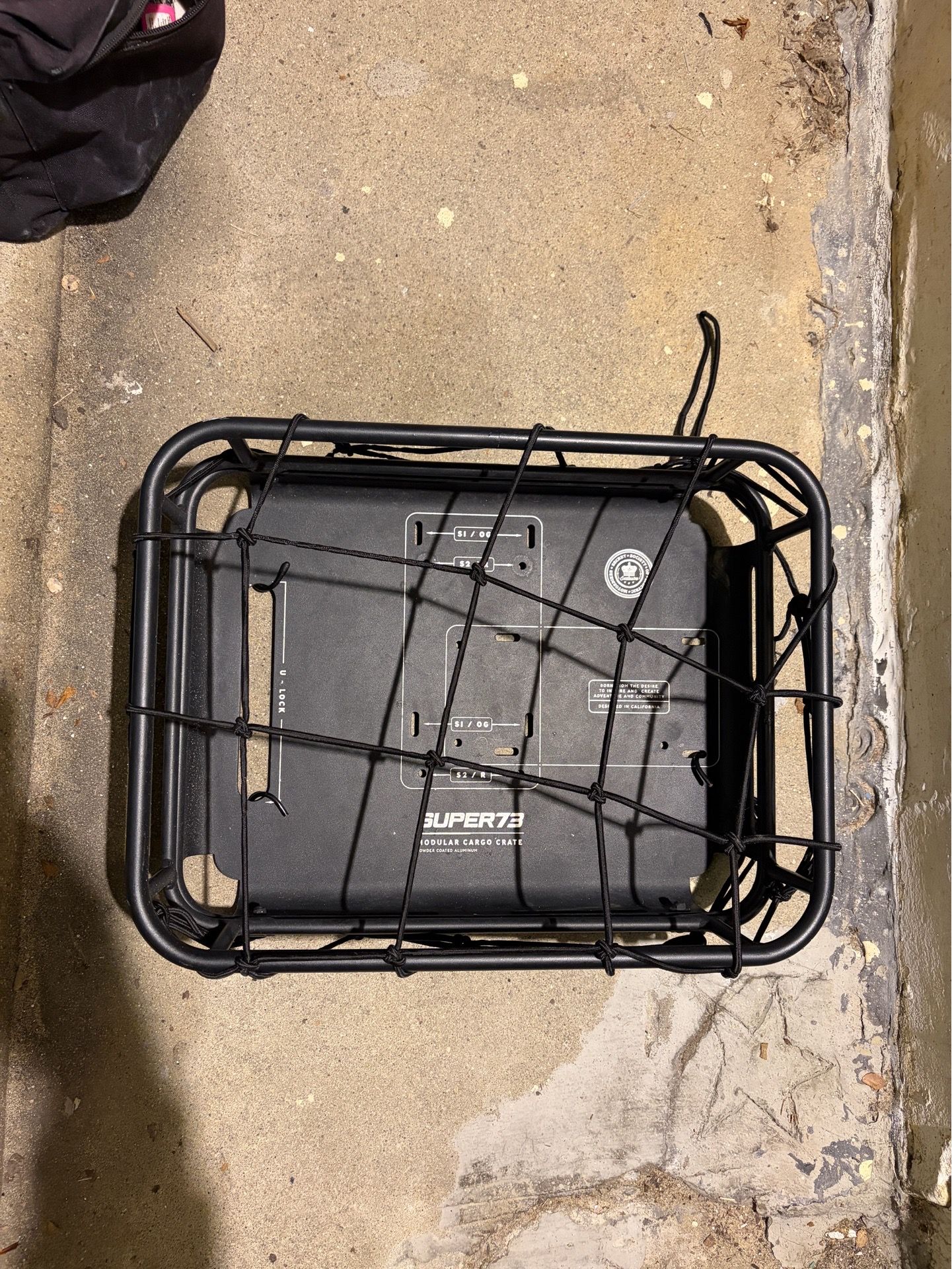Super73 Cargo Crate With Net