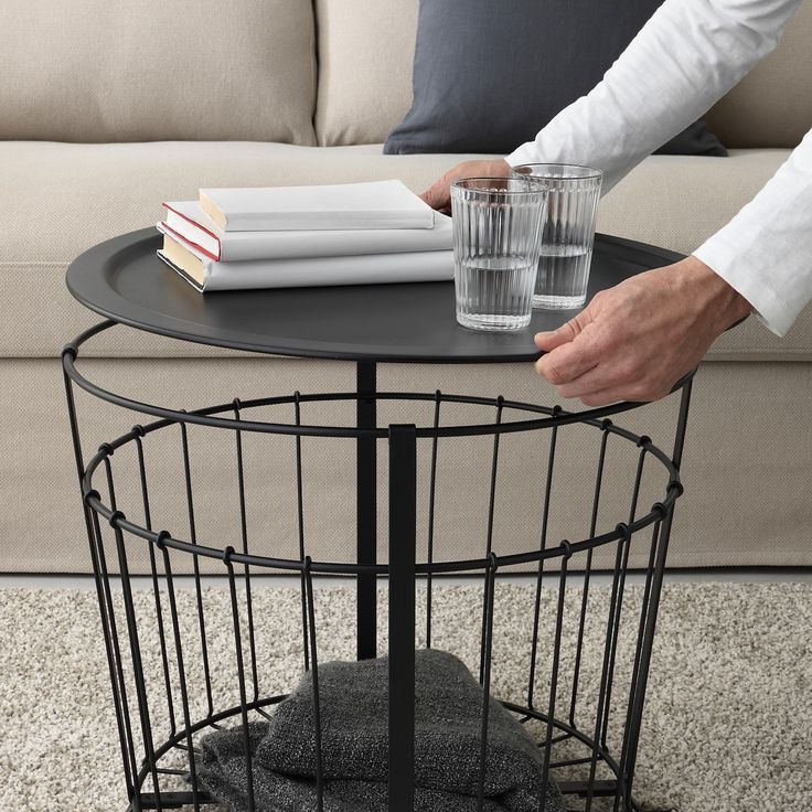 Metal Coffee Table w/ Storage