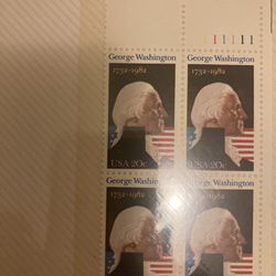 George Washington 20 Cent Stamps 