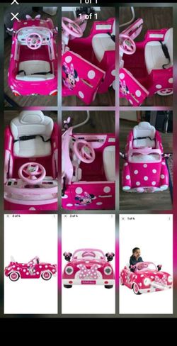 Disney Minnie Mouse 6V Electric Ride-On Car