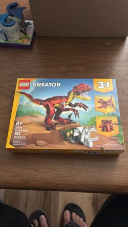 LEGO Mighty Dinosaurs 31379 Creator 3 in 1 Complete Set 283 Pieces Boxed