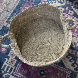 Natural Fiber Basket