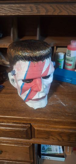 Ziggy stardust frankenstein bust