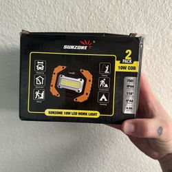 10 W Work Light 2 Pack 