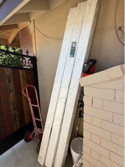 Vinyl fence post