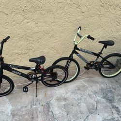 Two Youth Bikes Both For 30 Or 20 Ea