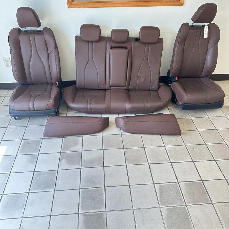 2019 2020 2021 2022 ACURA ILX BROWN LEATHER INTERIOR SET OF SEATS SEAT OEM
