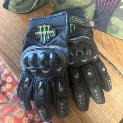 Monster motocross gloves XL
