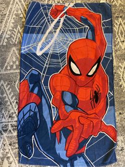 Spiderman Multiple Items: Pillowcase, Pillow, Zipper Pjs And Towel