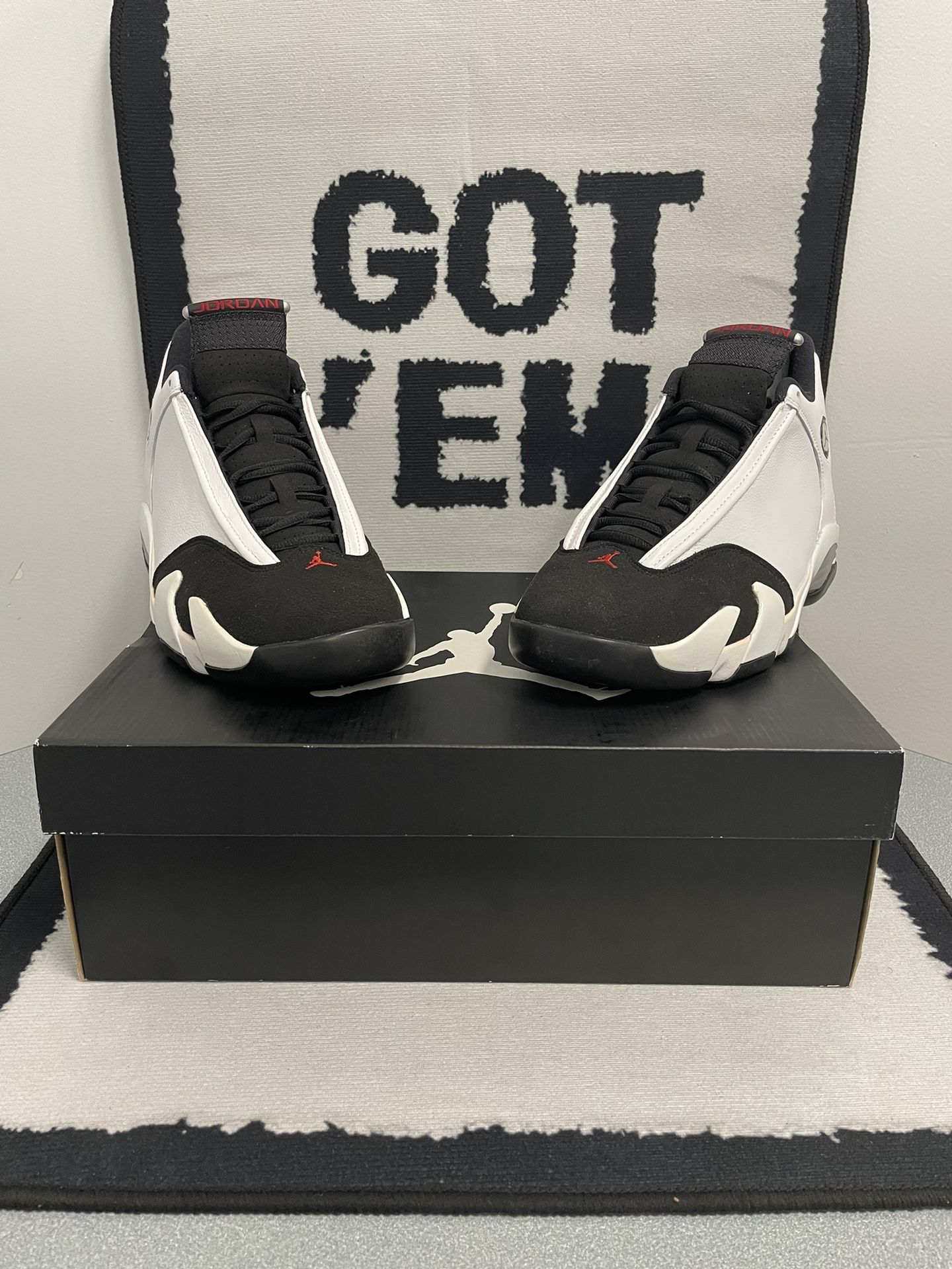 Jordan 14 Retro Black Toe (2014)