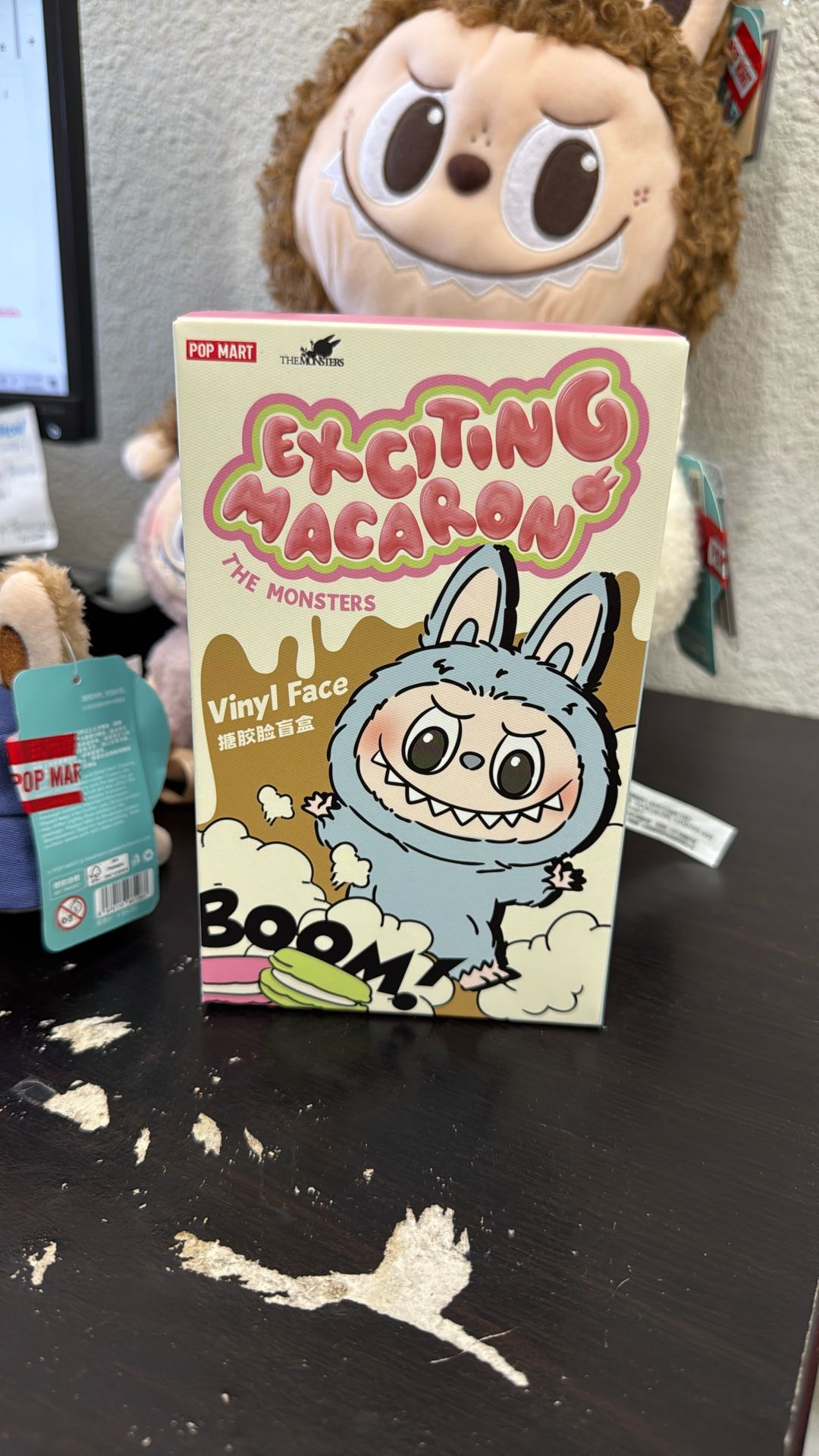 The monster-exciting macaron vinyl Face Blind Box