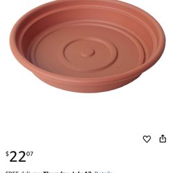 Bloem SDC20-46 Dura Cotta Plant Saucer, 20-Inch.
