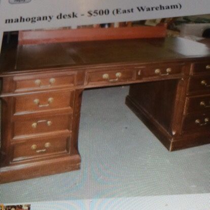 Mahogany desk