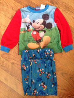 Mickey Mouse pjs 4t