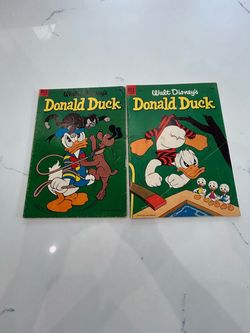 Walt Disney's Donald Duck #31, 37, 10 Cent Bundle, 1953, 1954, Low Grade, Intact, Complete