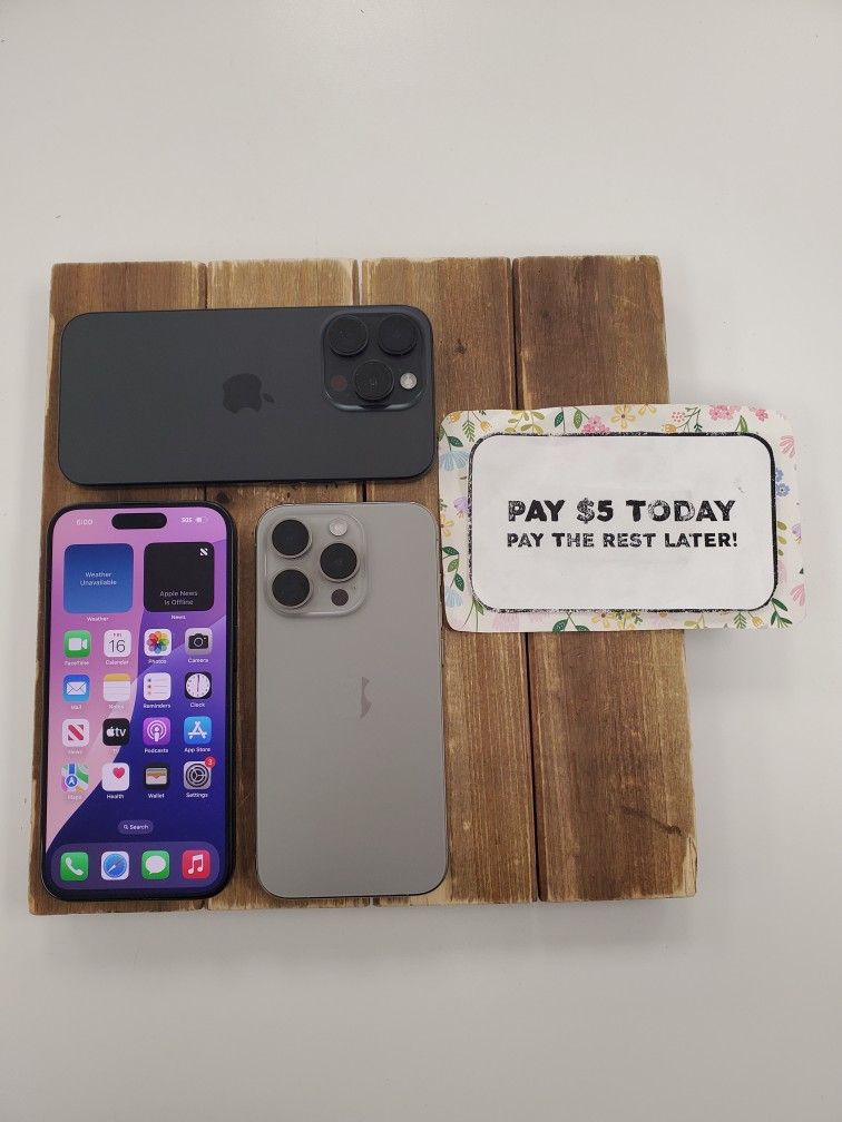 ๐๏ธ iPhone 15 Pro Deals Are Live โ Take It Home with $1 Down