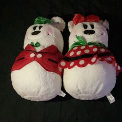 Mickey & Minnie Christmas Greeter