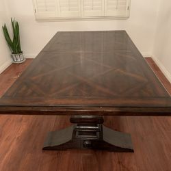Crate and Barrel - Sansegal China Dinner Table - $399 (DIAMOND BAR)