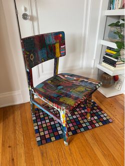 Painted chair