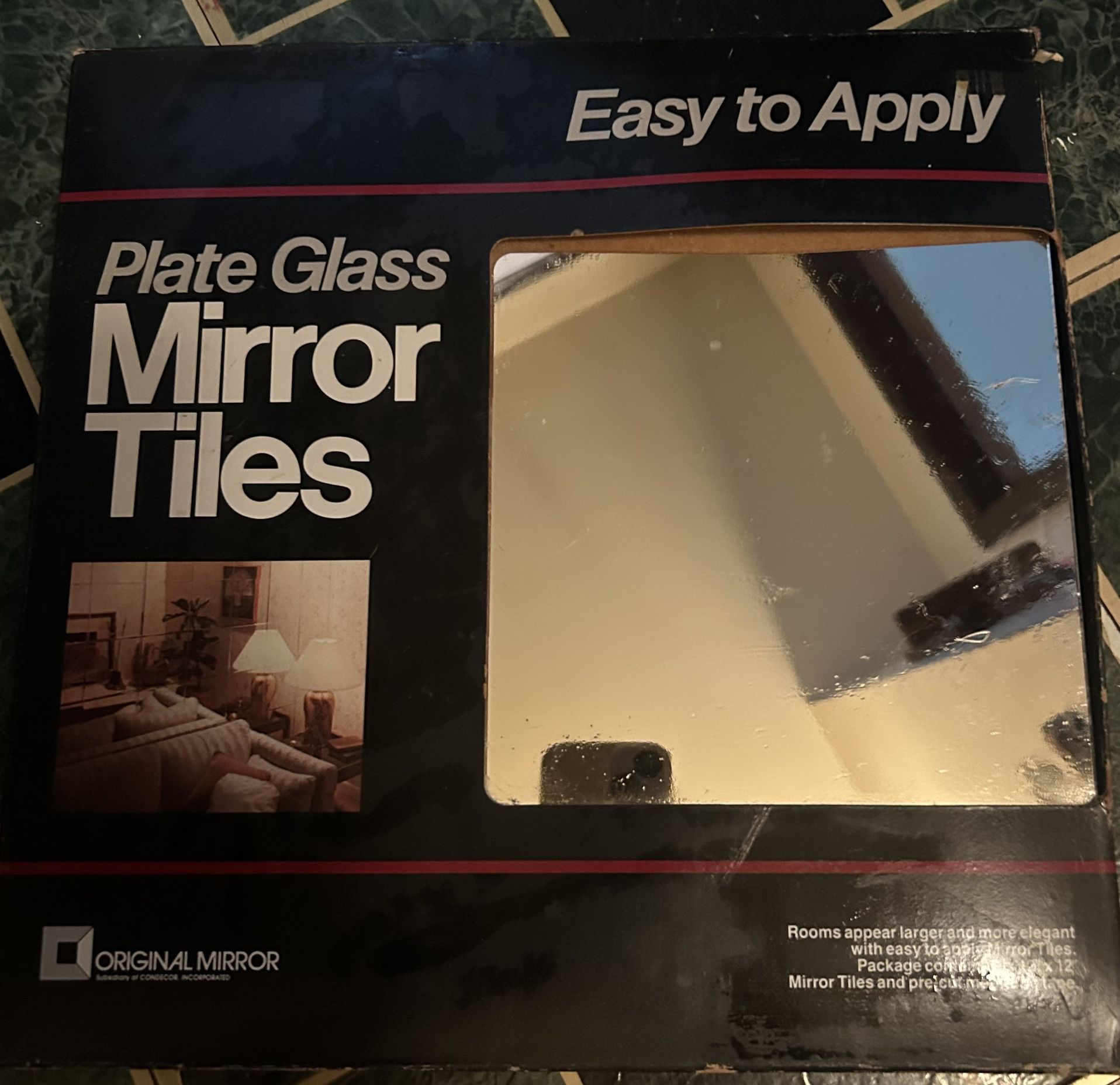 Glass Mirror Tiles