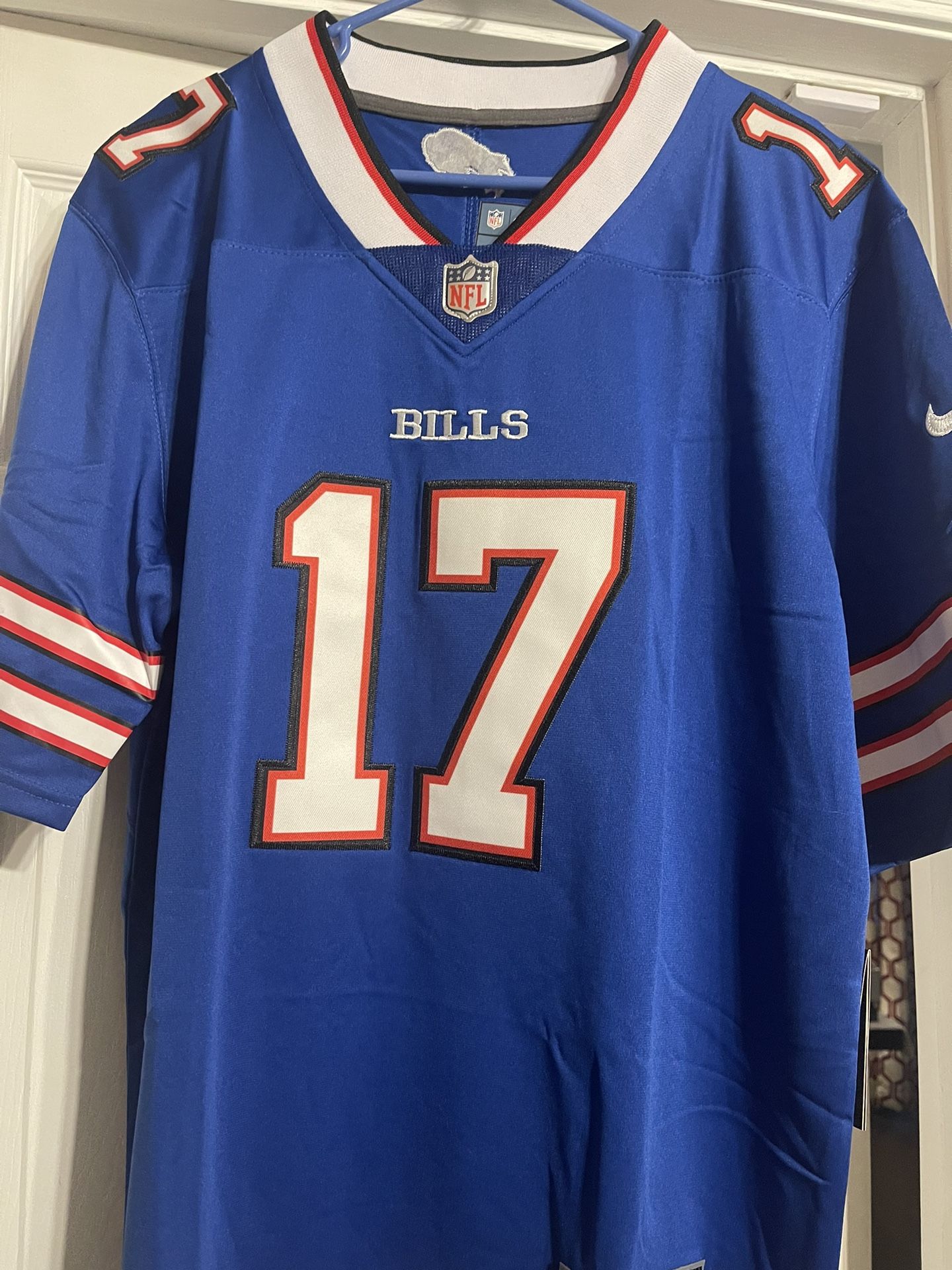 #17 ALLEN Buffalo Bills Jersey M, L, XL, XXL, and XXXL