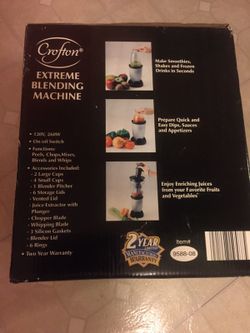 Extreme blending machine