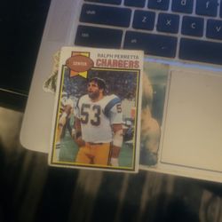 Ralph Perretta 1979 Topps Football Card