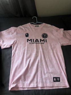 Inter Miami x bape shirt