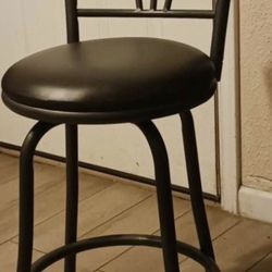 Bar Stools Swivel Set of 3, Barstools Adjustable Counter Height