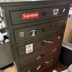 Dark Grey Dresser 