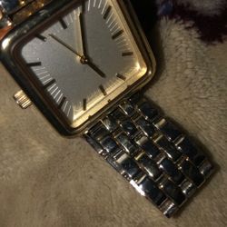 Gold And Silver Watch 